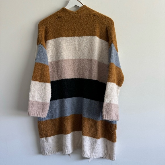 Dreamers striped open front cardigan size x-small - Picture 6 of 6
